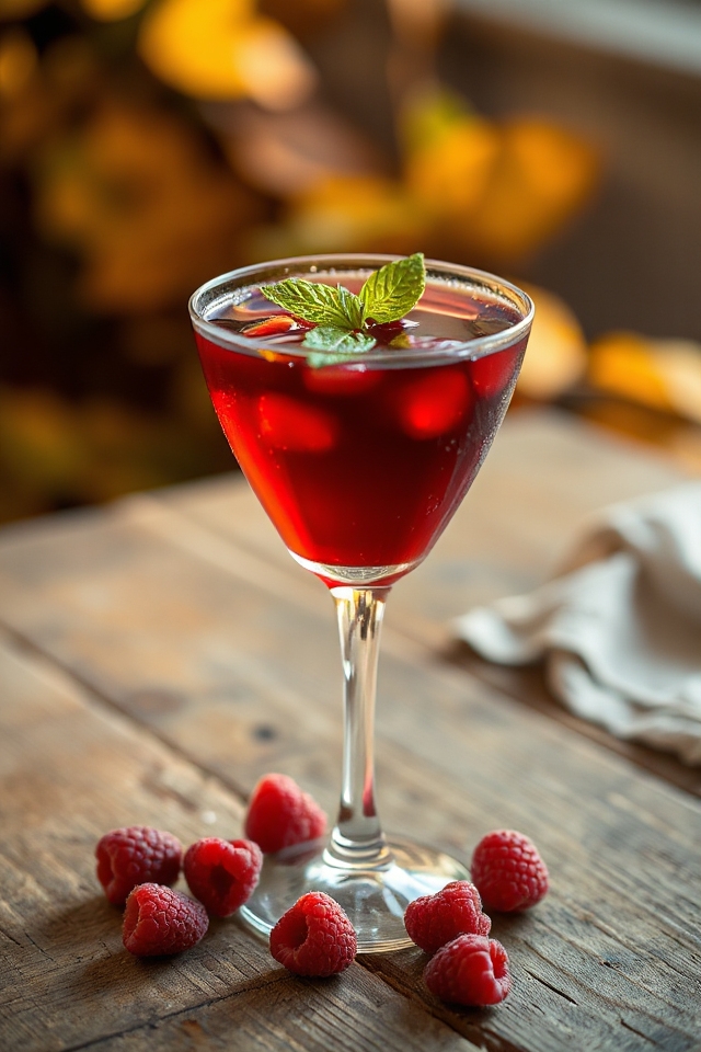 autumn cocktail blending delight