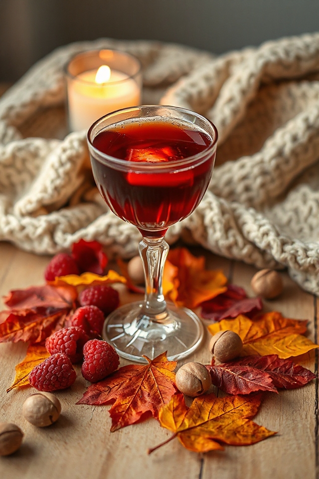 autumn inspired seasonal cocktail recipe