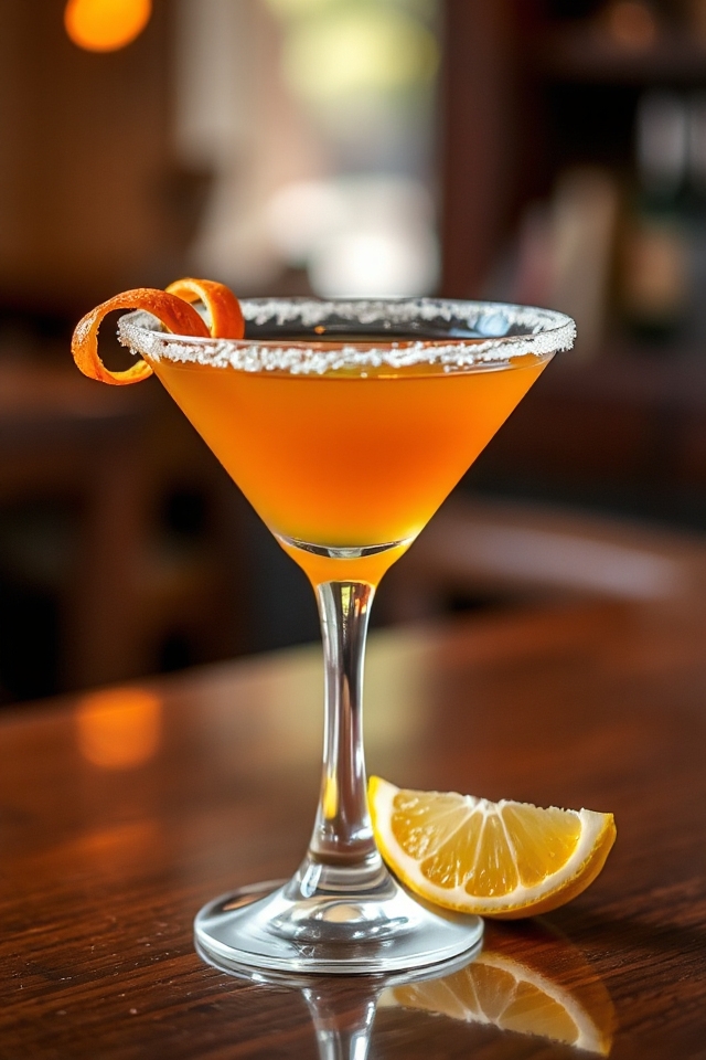 autumn inspired spiced cocktail