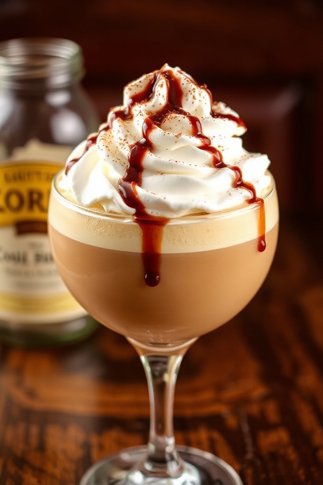 blend sweet creamy cocktail