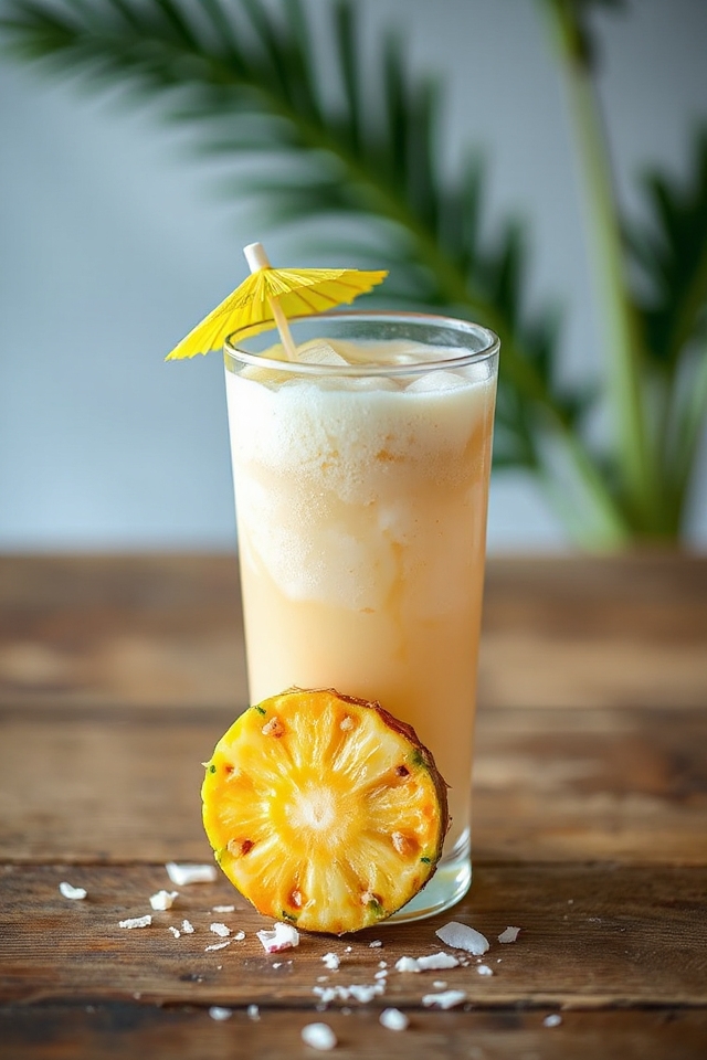 blend tropical flavors together