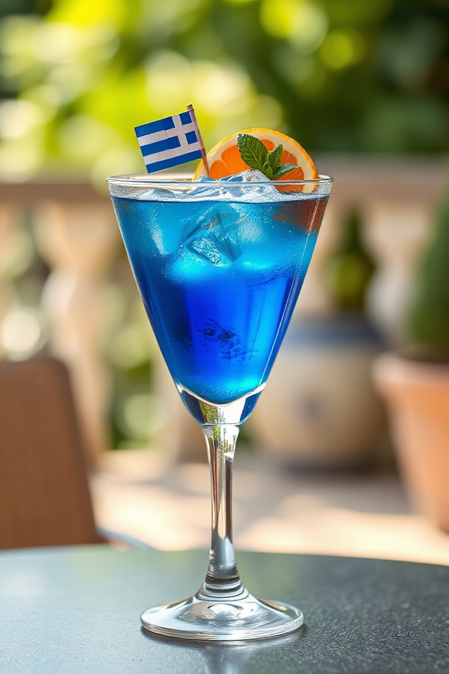 blend vibrant cocktail ingredients