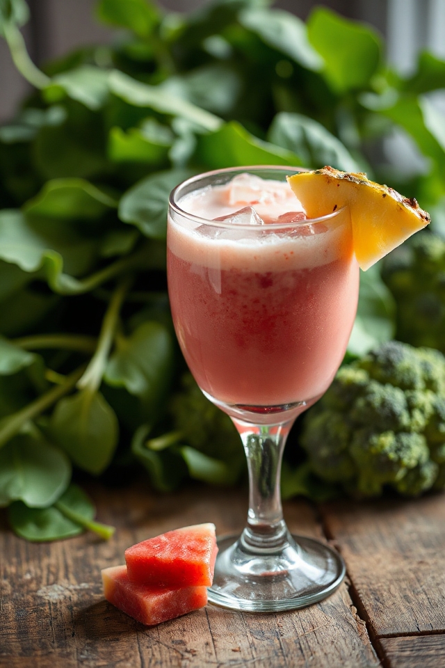 blend vibrant fruits and veggies