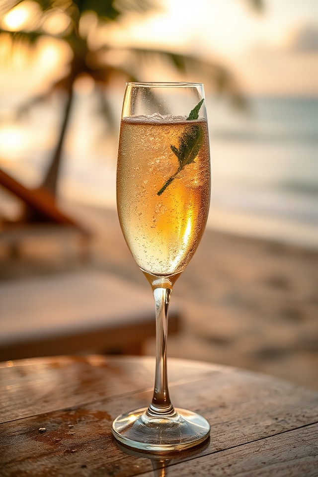 caribbean champagne cocktail recipe