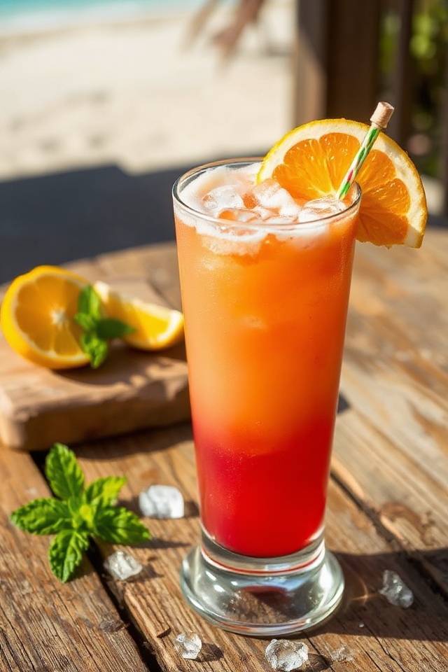 caribbean queen cocktail recipe