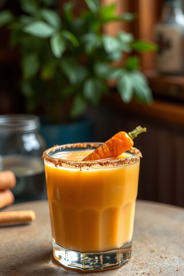 carrot cake cocktail recipe