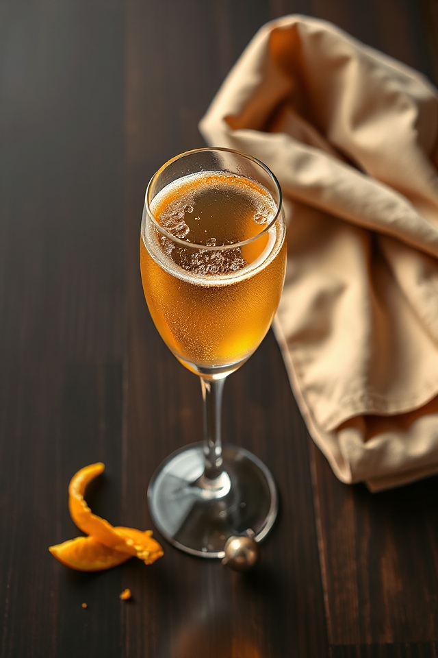 champagne cocktail preparation instructions