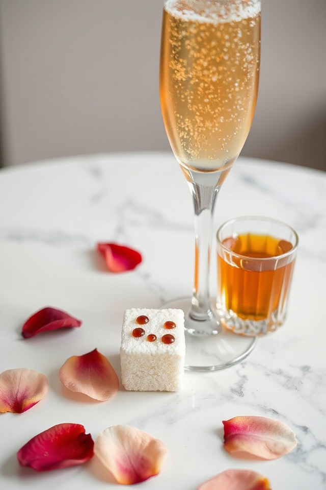 champagne cocktail preparation instructions