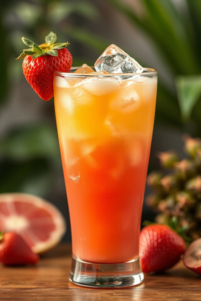chill juices blend strawberries