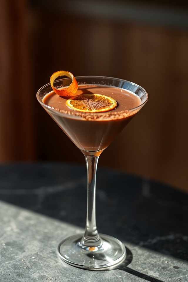 chocolate orange cream cocktail