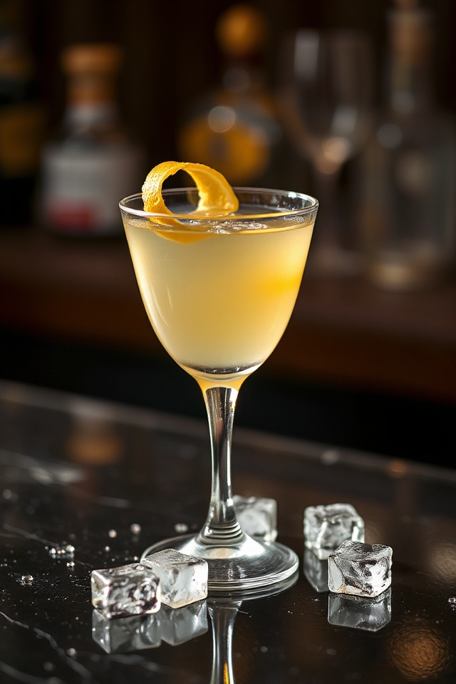 classic gin and vermouth