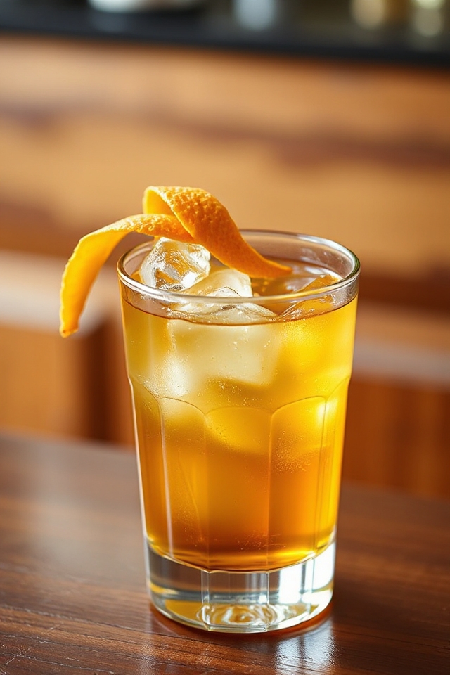 classy chilled cocktail recipe