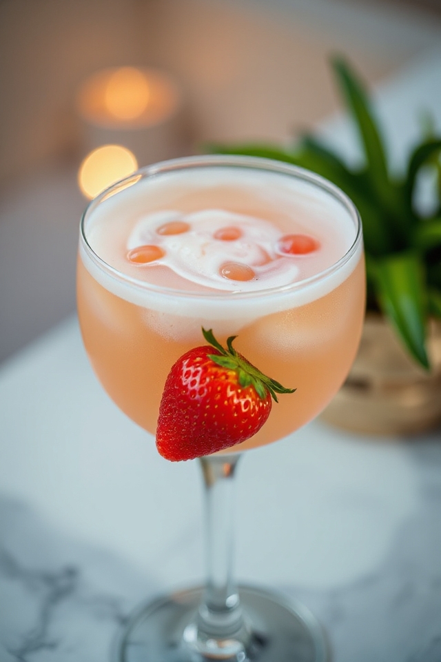 delightful creamy cocktail creation