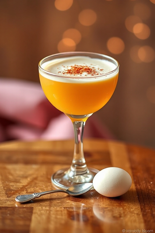 delightful sherry egg cocktail