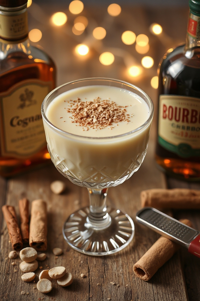 festive creamy holiday drink