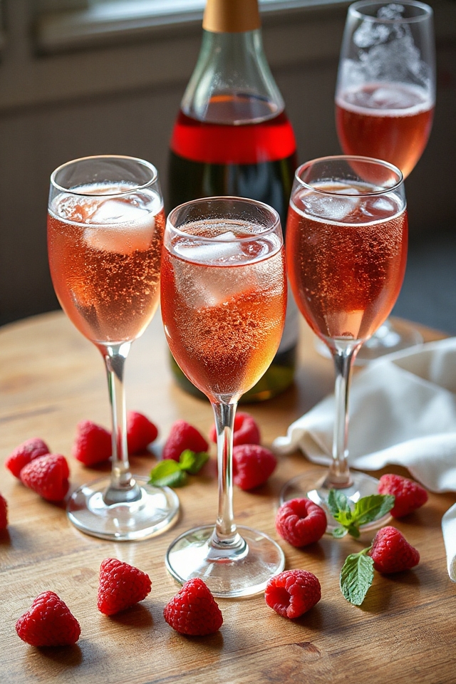 framboise champagne cocktail recipe