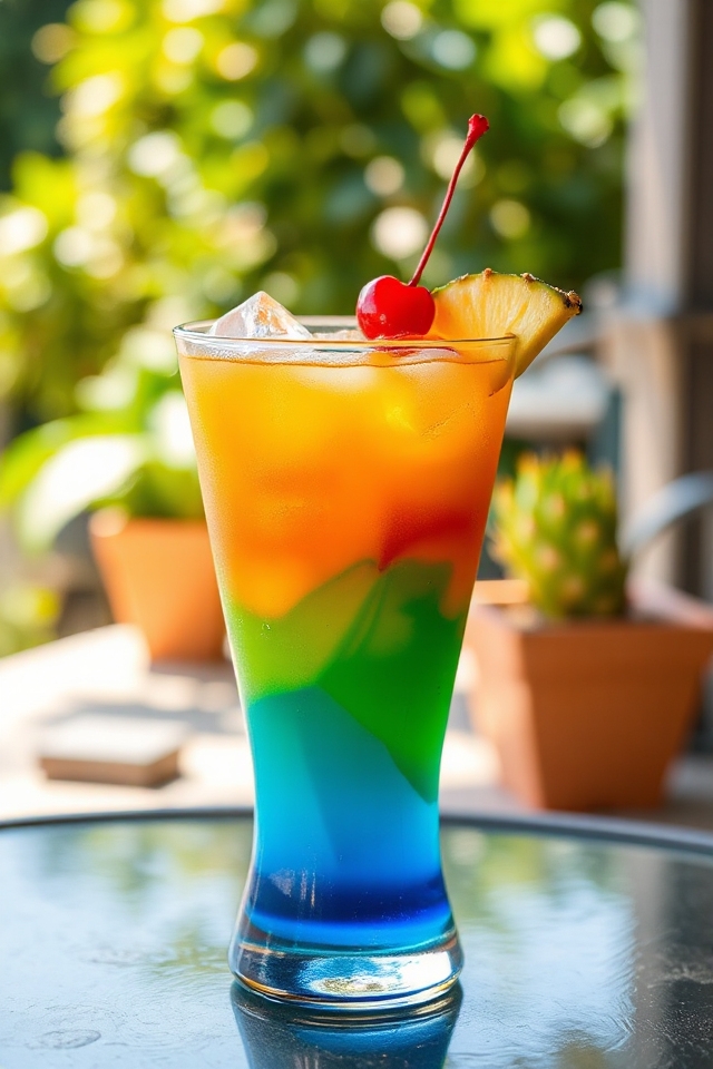 fruity cocktail blending adventure