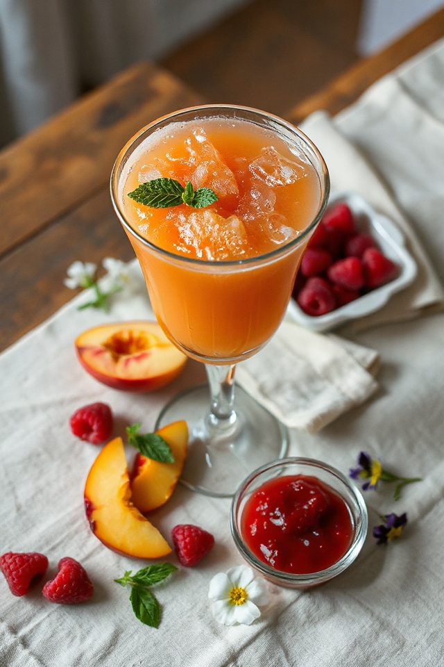 georgia peach cocktail recipe
