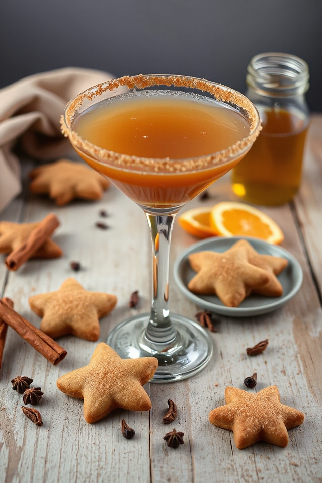 gingerbread cookie cocktail recipe