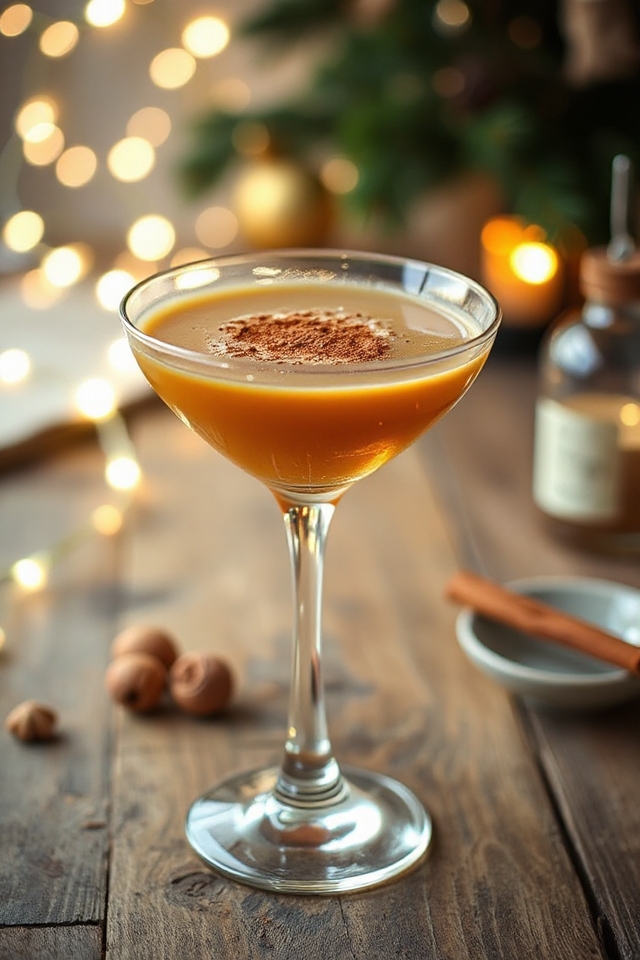 gingerbread martini cocktail recipe