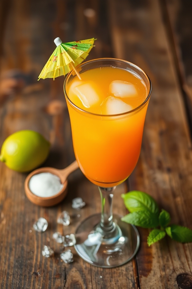 hurricane cocktail preparation guide