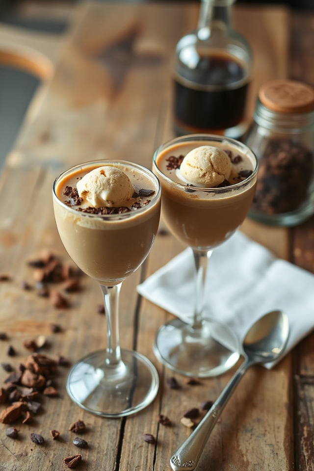 ice cream cocktail preparation guide