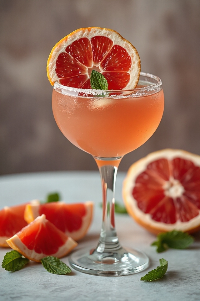 juice mix sweeten garnish
