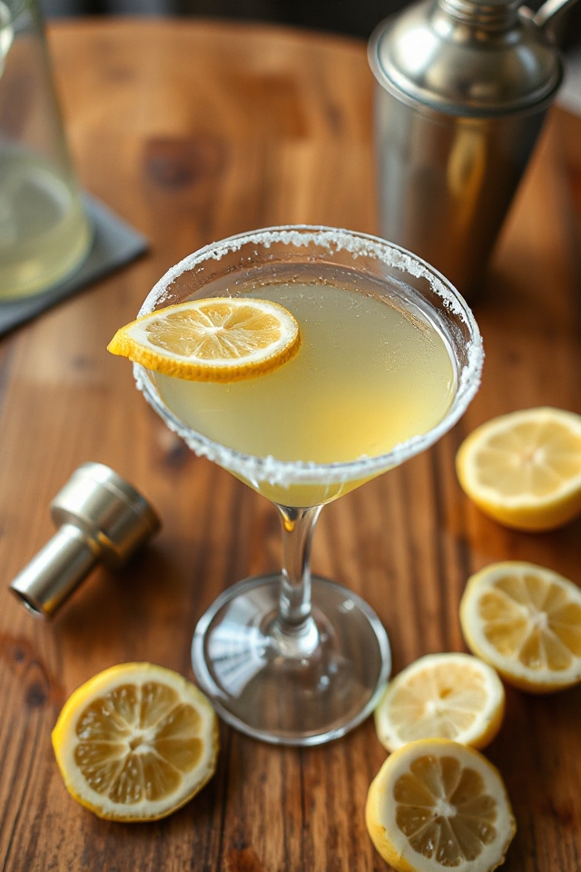 lemon drop cocktail instructions