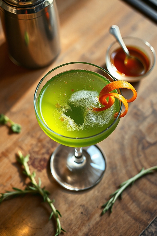 lucid absinthe olivette cocktail recipe
