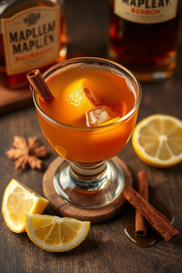 maple leaf cocktail instructions