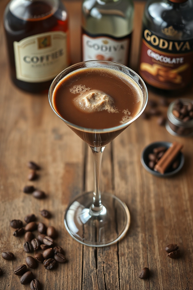 mocha cocktail preparation instructions