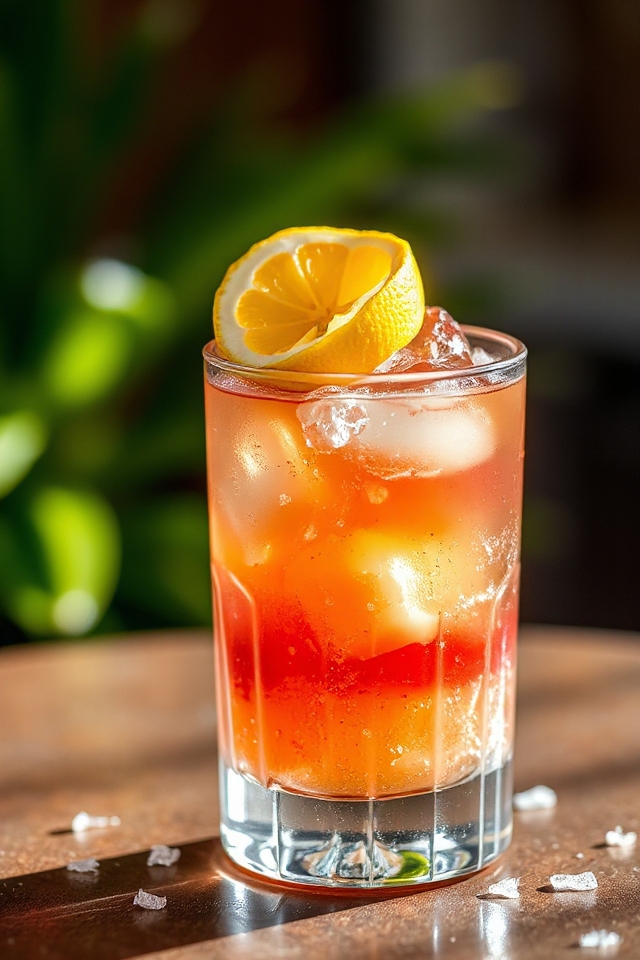 muddle shake strain garnish