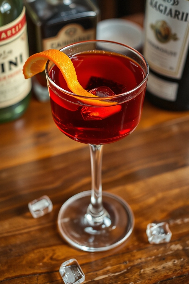 negroni cocktail preparation guide