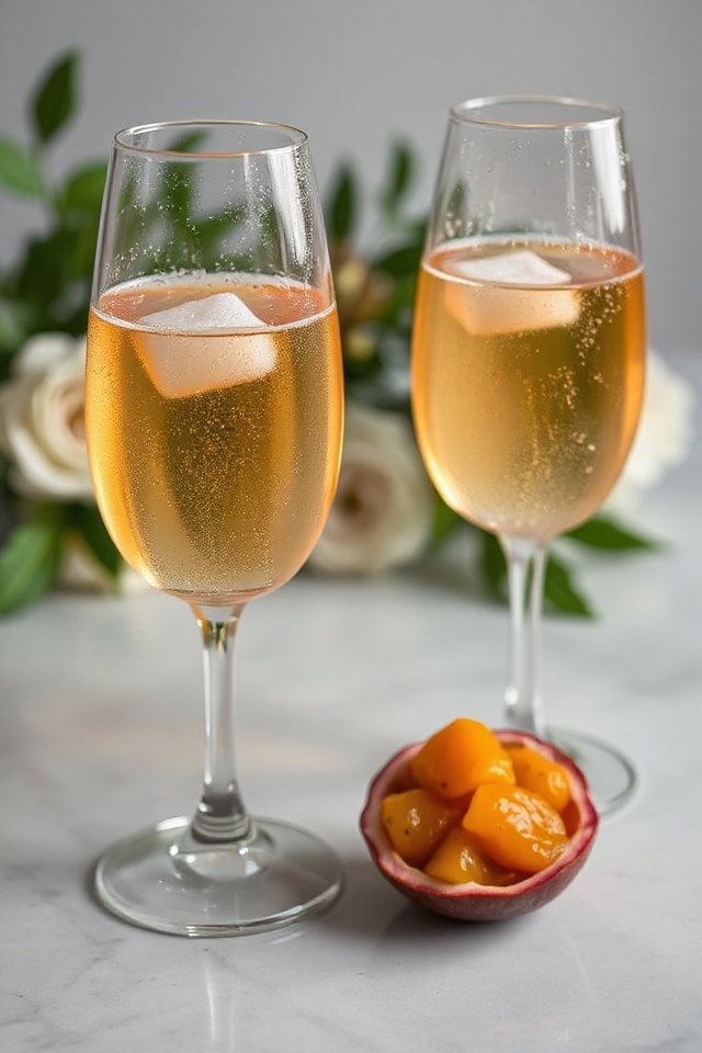 passionfruit champagne cocktail recipe