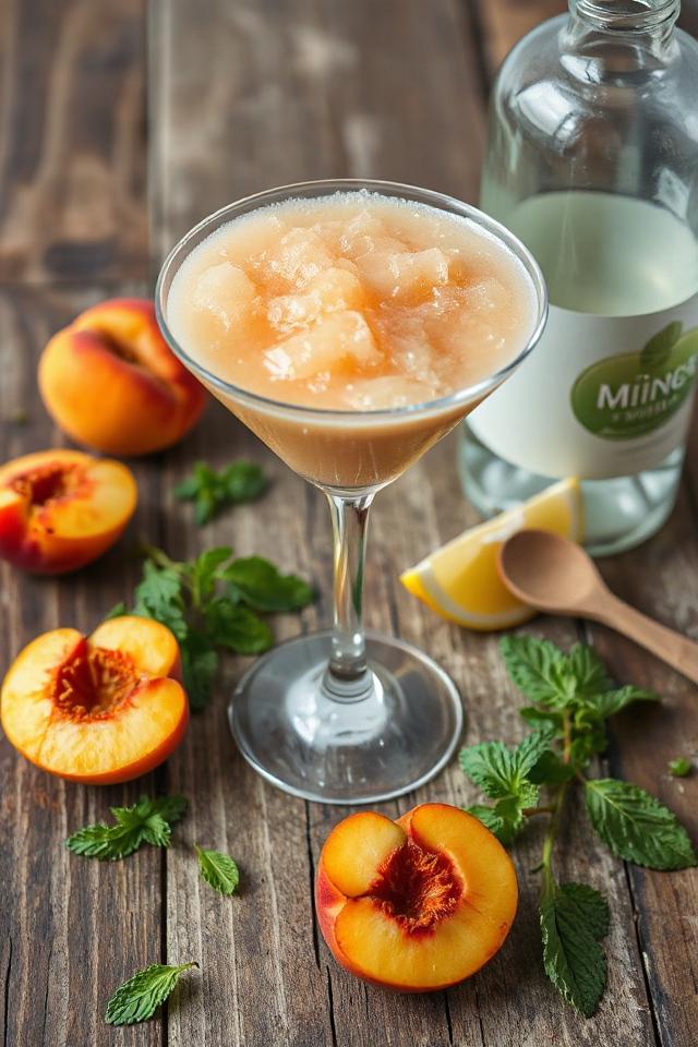 peach breeze cocktail instructions