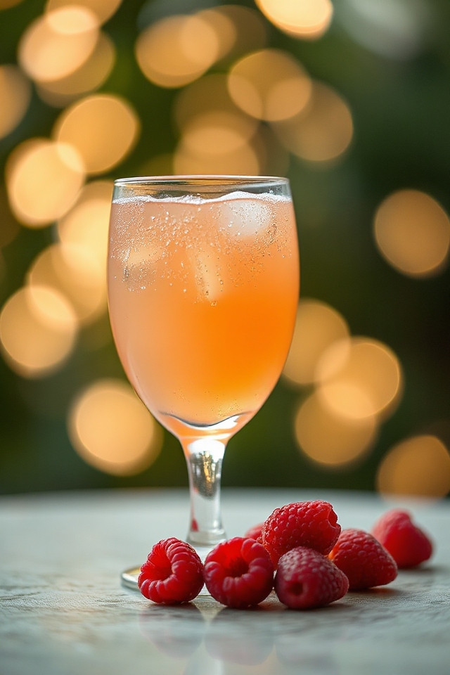 peach melba cocktail recipe