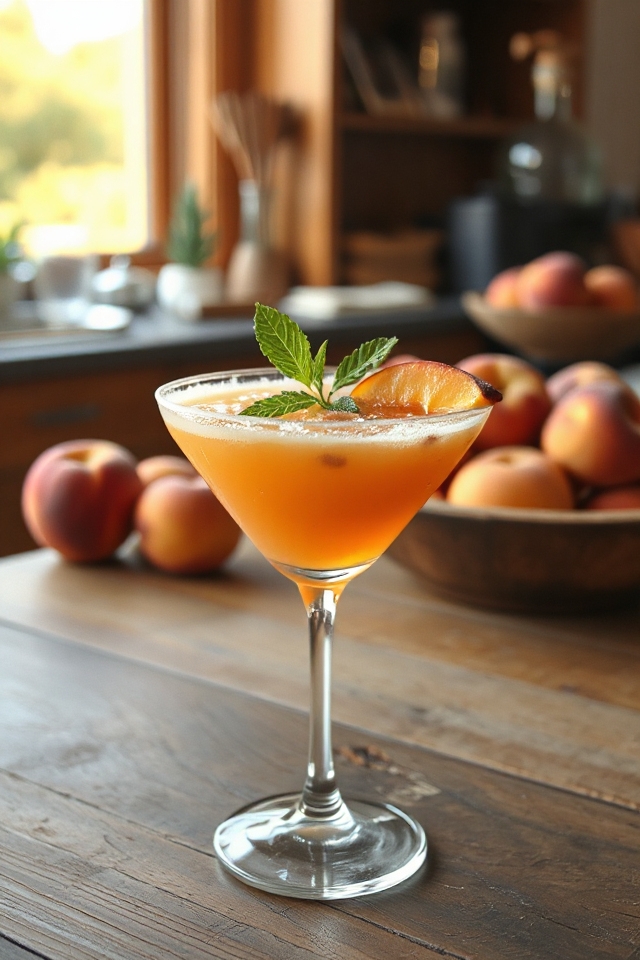 peach puree frozen cocktail