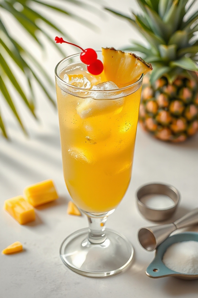pineapple fizz cocktail recipe