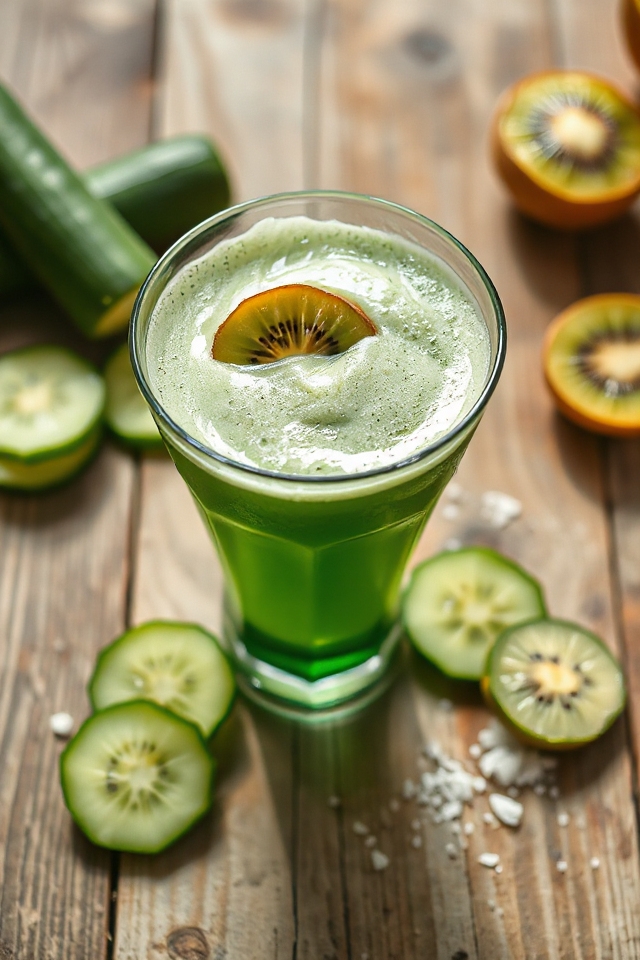 refreshing cucumber drink recipe