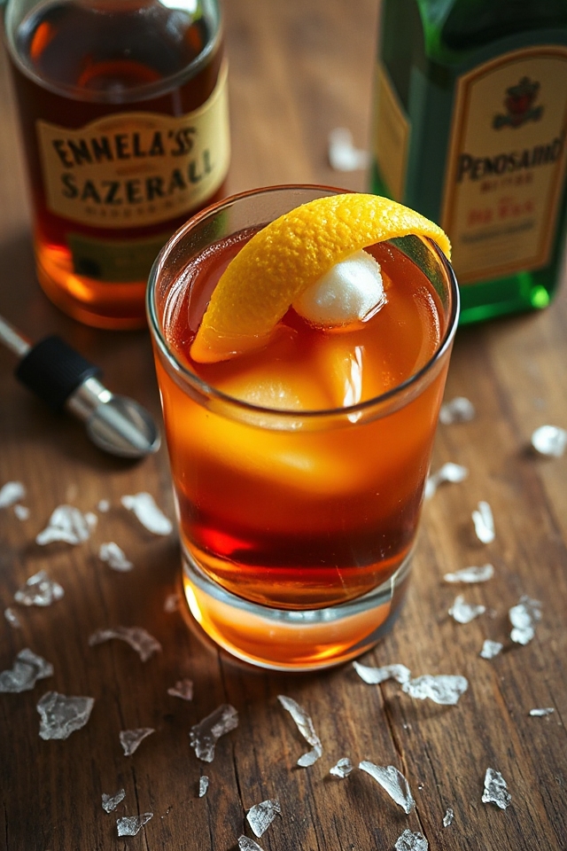 sazerac cocktail preparation instructions