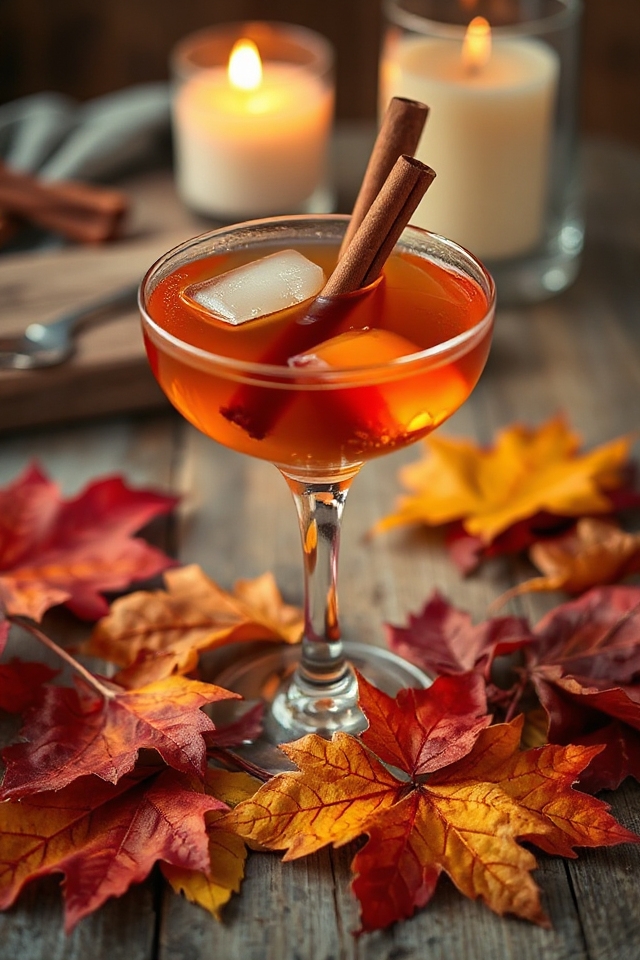 shake bourbon maple lemon