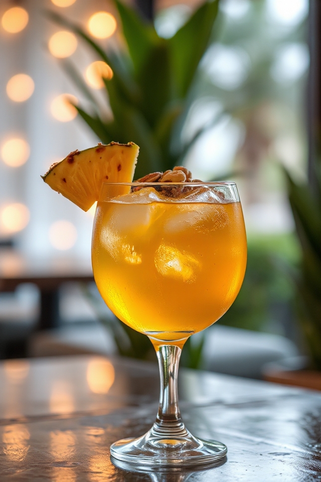 shake pour enjoy tropical bliss