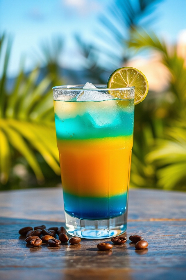 shake up tropical flavors