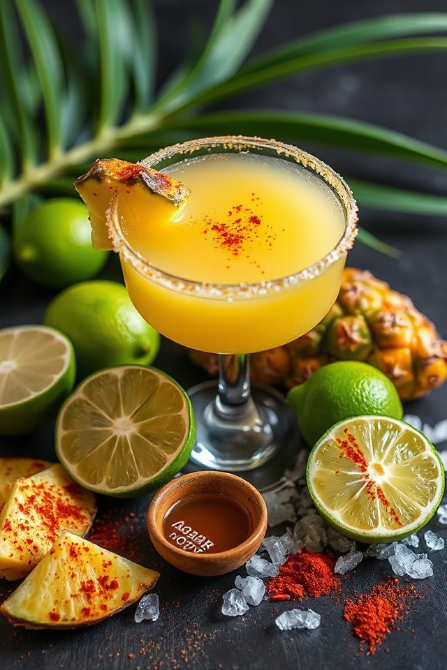 spiced pineapple cocktail recipe