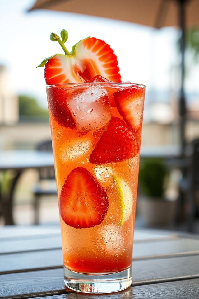 strawberry smash cocktail recipe