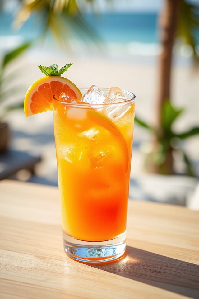 tropical cocktail making adventure