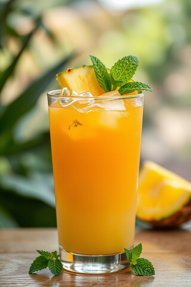 tropical cocktail mixing guide