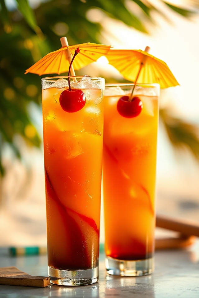 tropical mai tai cocktail recipe