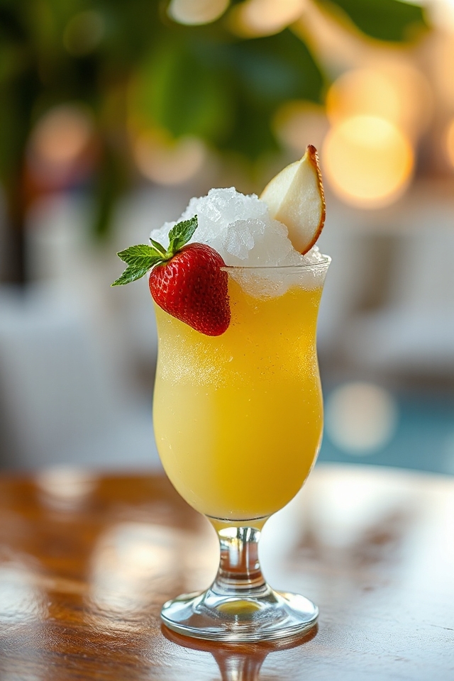 tropical pear cocktail recipe