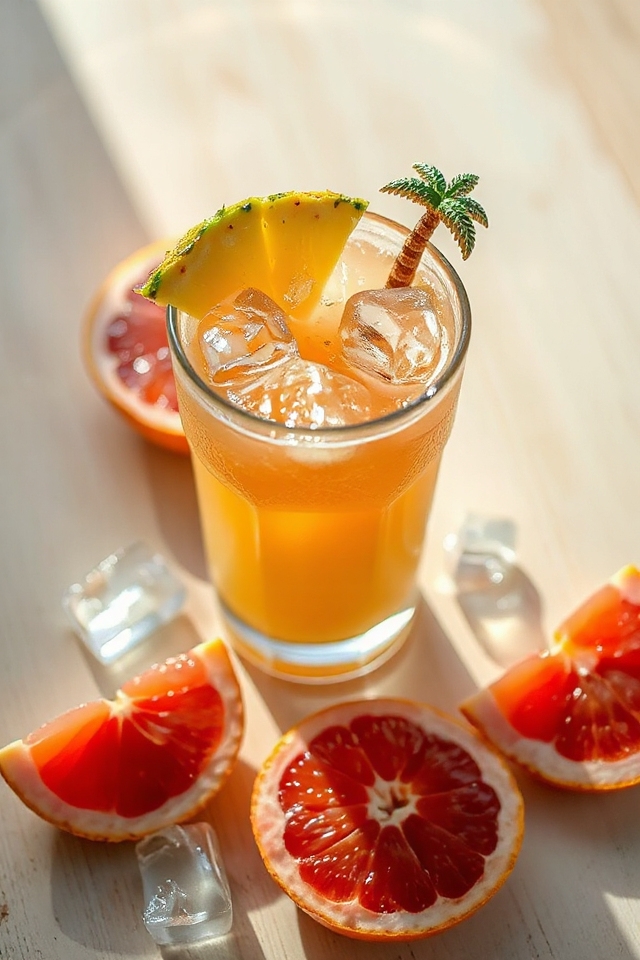 tropicana cocktail preparation method